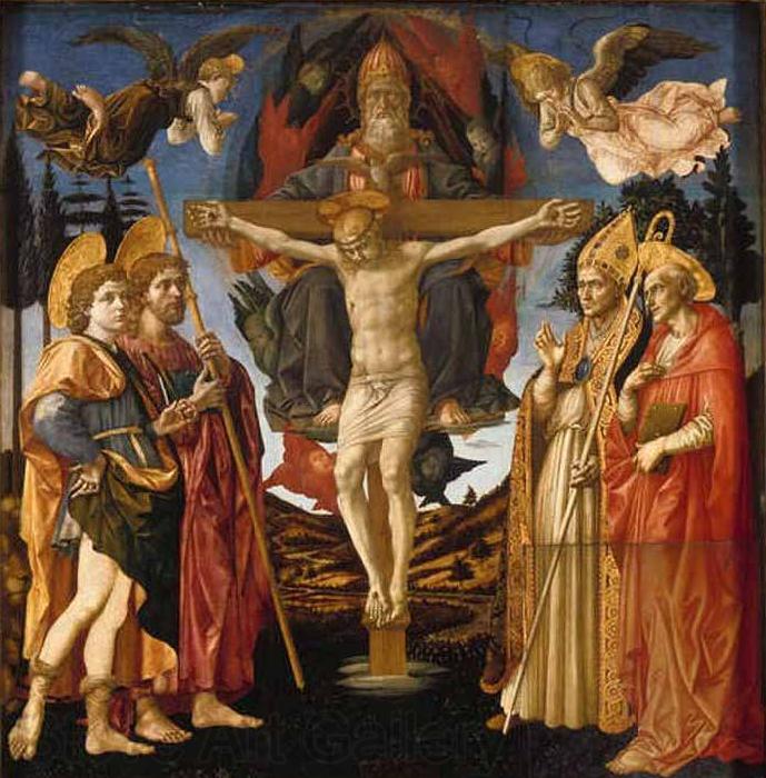 Francesco Parmigianino Santa Trinita Altarpiece